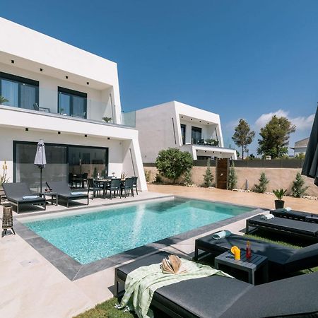 Sunwhite Villas - Private Pool & Cozy Atmosphere, By Zantewize Laganas Exteriör bild