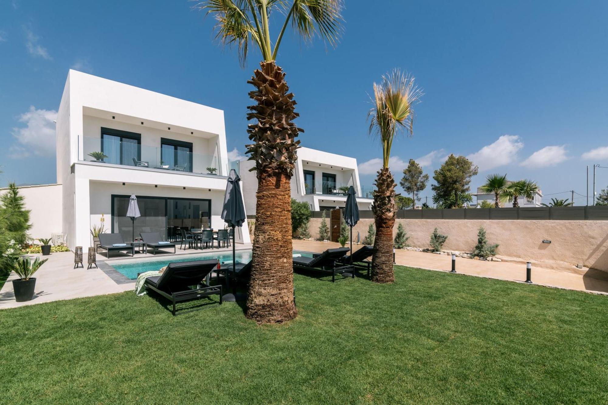 Sunwhite Villas - Private Pool & Cozy Atmosphere, By Zantewize Laganas Exteriör bild